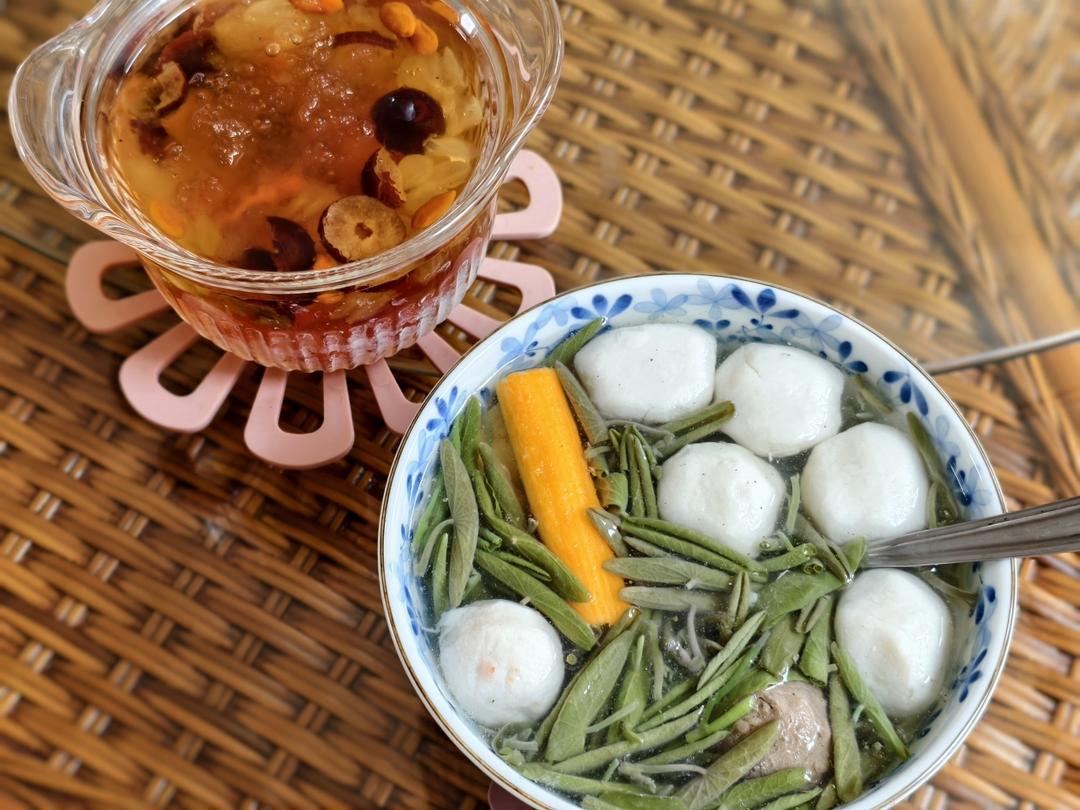 莼菜鱼圆汤