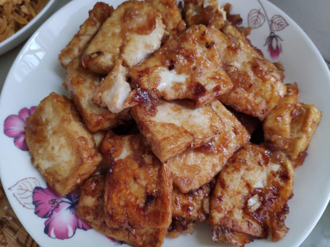 无敌好吃的香煎豆腐
