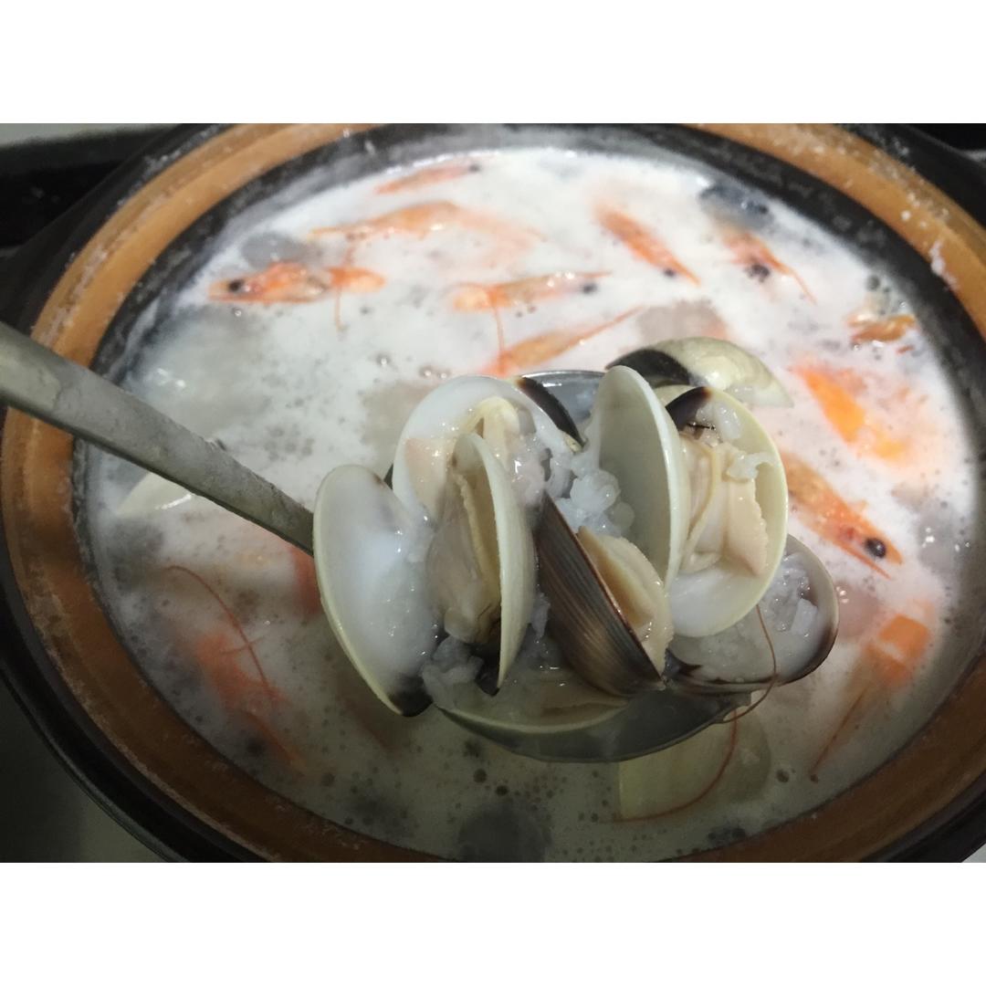 粥底火锅（虾贝粥）