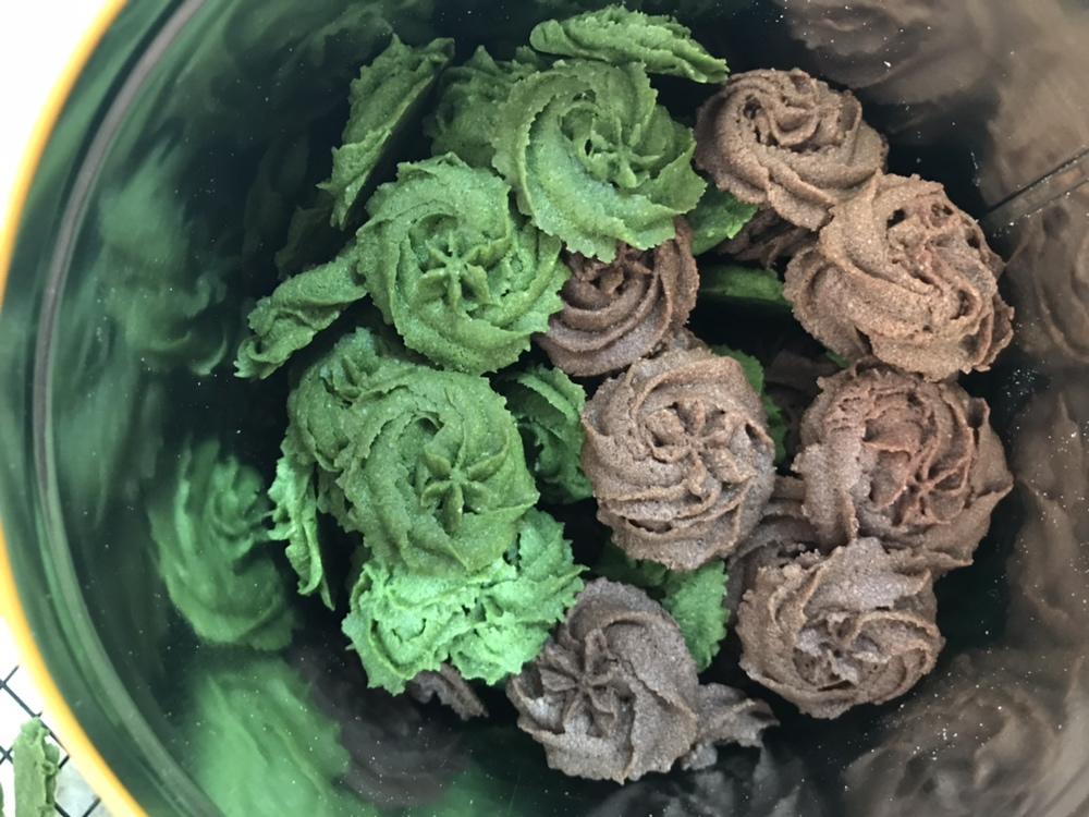 零失败花纹超级立体的黄油曲奇