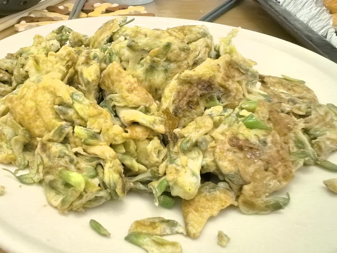 春日限定槐花炒鸡蛋
