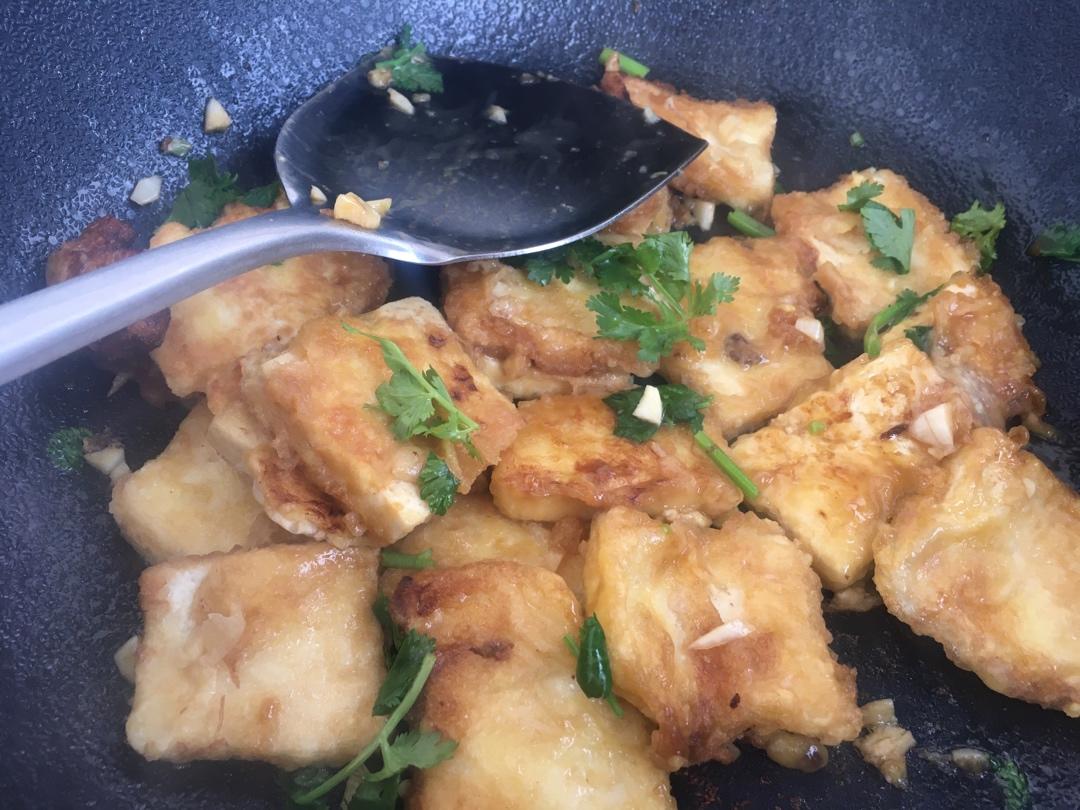 无敌好吃的香煎豆腐