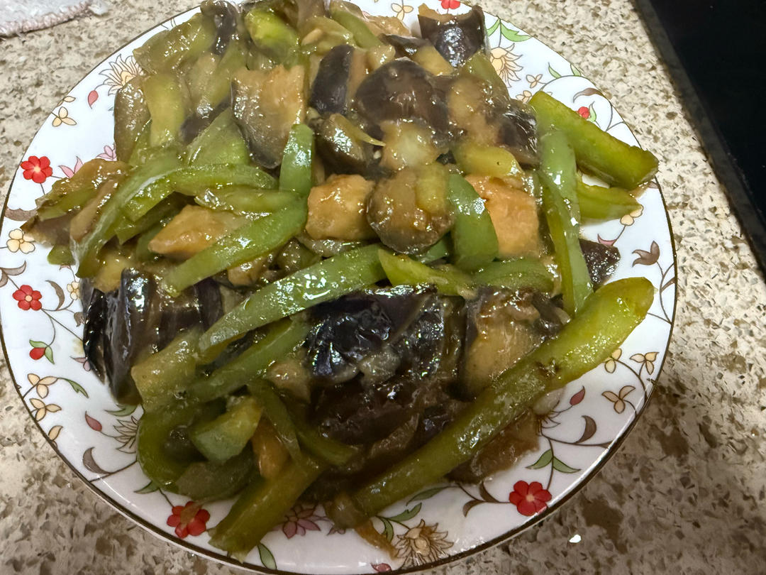 青椒茄子
