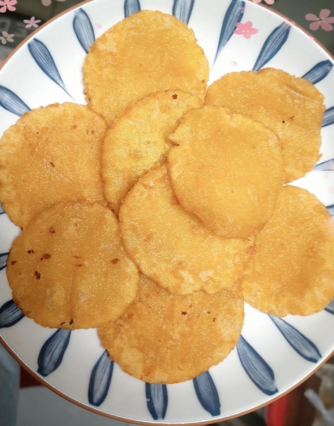 不会变形的南瓜饼