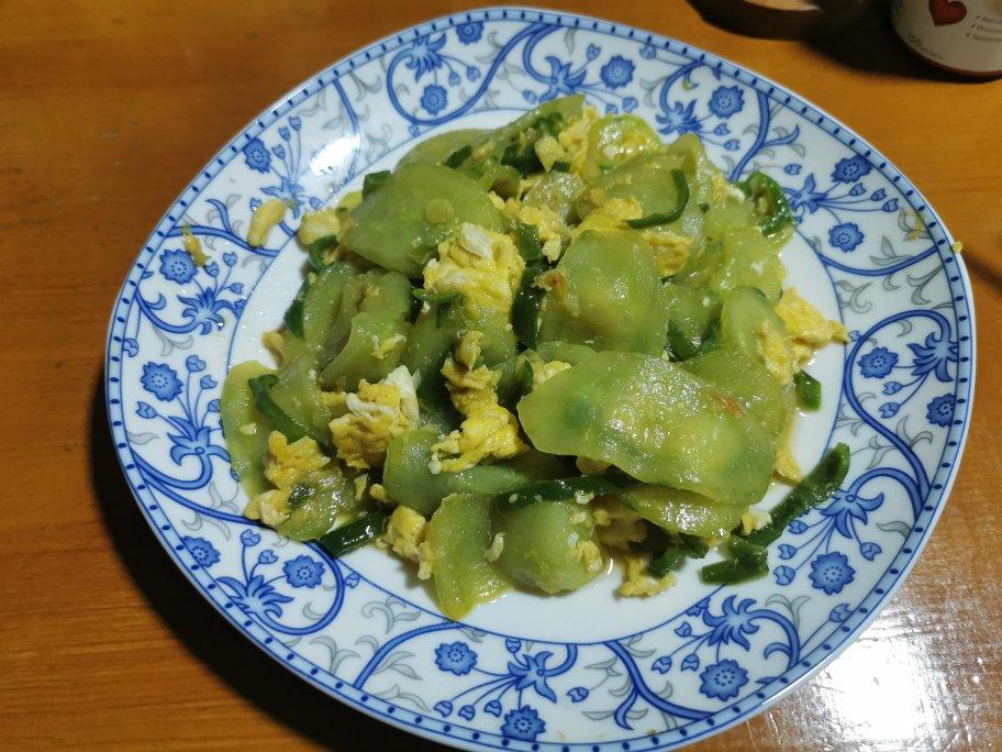 黄瓜炒鸡蛋