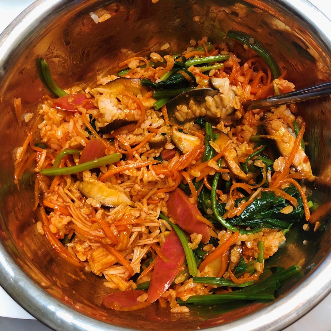 10分钟懒人版韩式拌饭