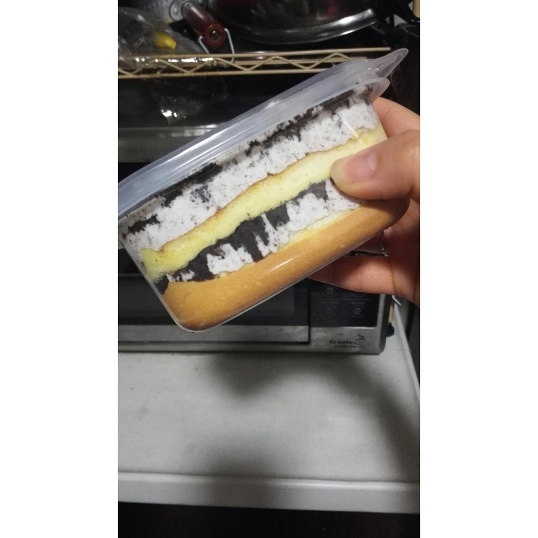 好吃到流泪的奥利奥咸奶油盒子蛋糕