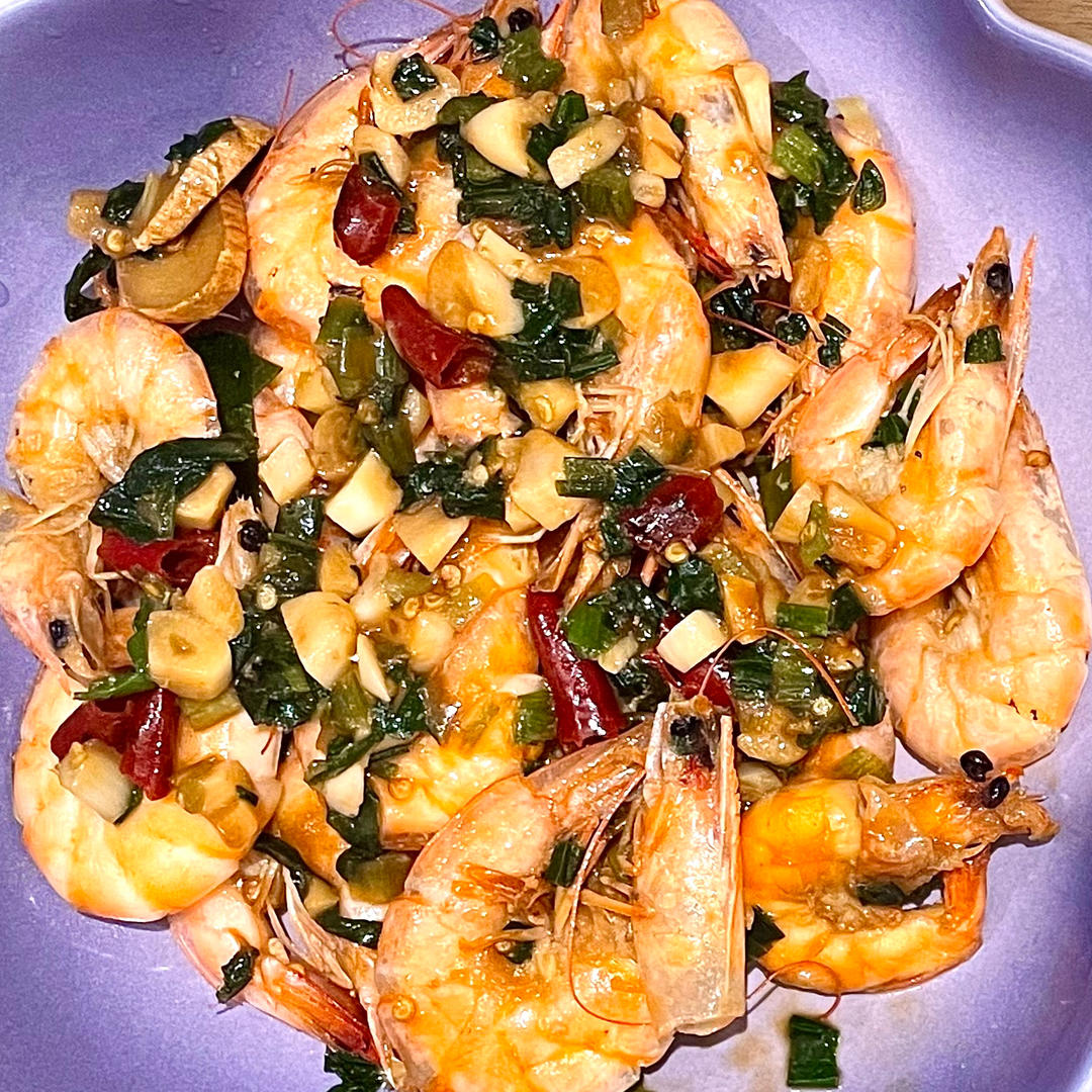 听说这是小朋友最爱吃的红烧虾🦐