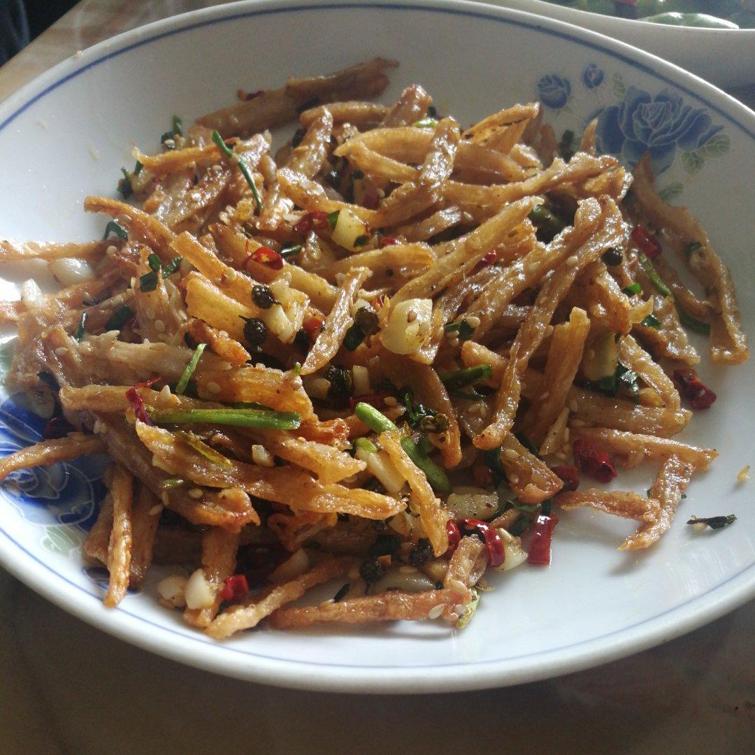 干煸藕丝—正宗武汉小吃