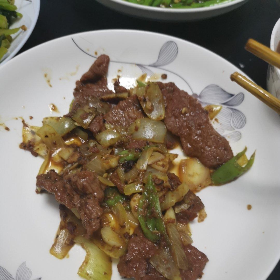 青椒牛柳
