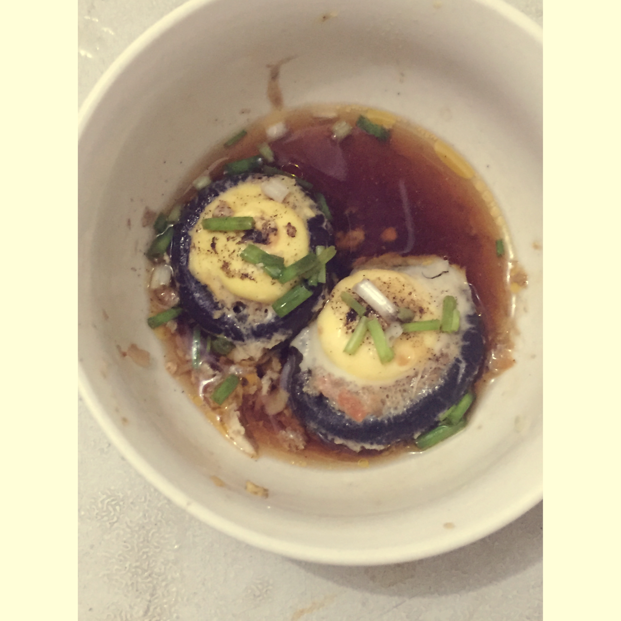 冬菇蒸鹌鹑蛋