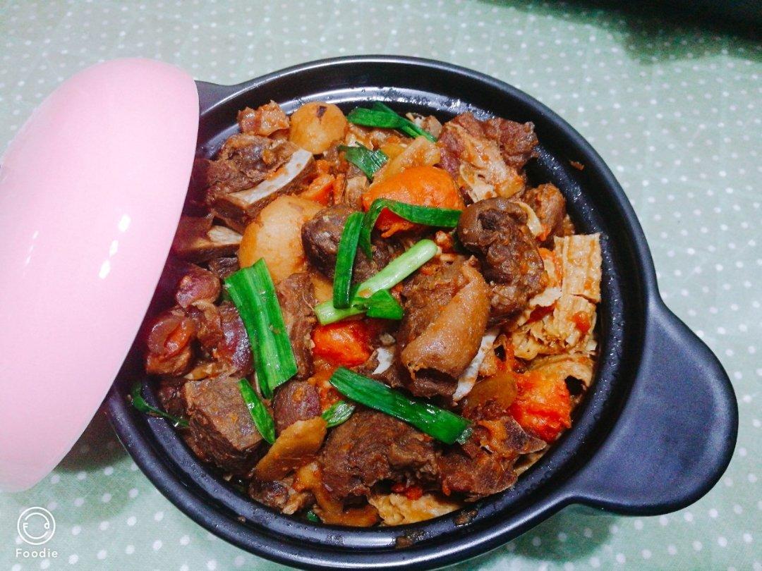暖身广式羊肉煲
