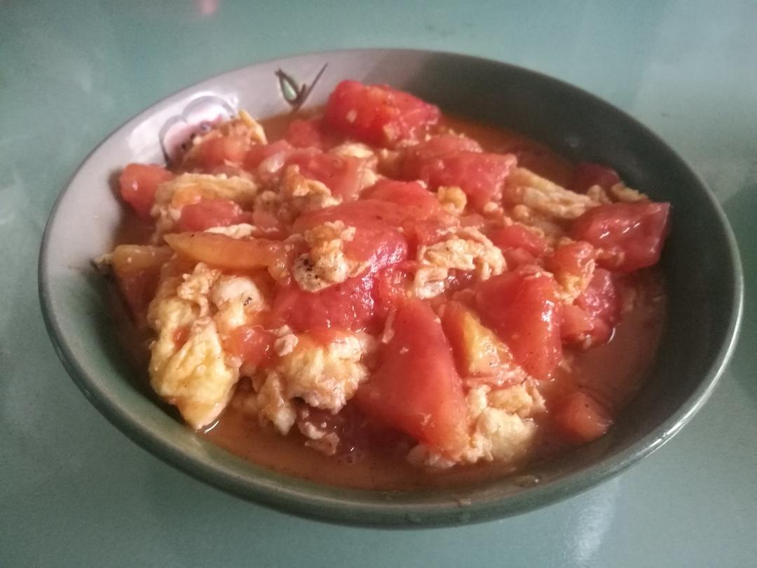 西红柿炒鸡蛋