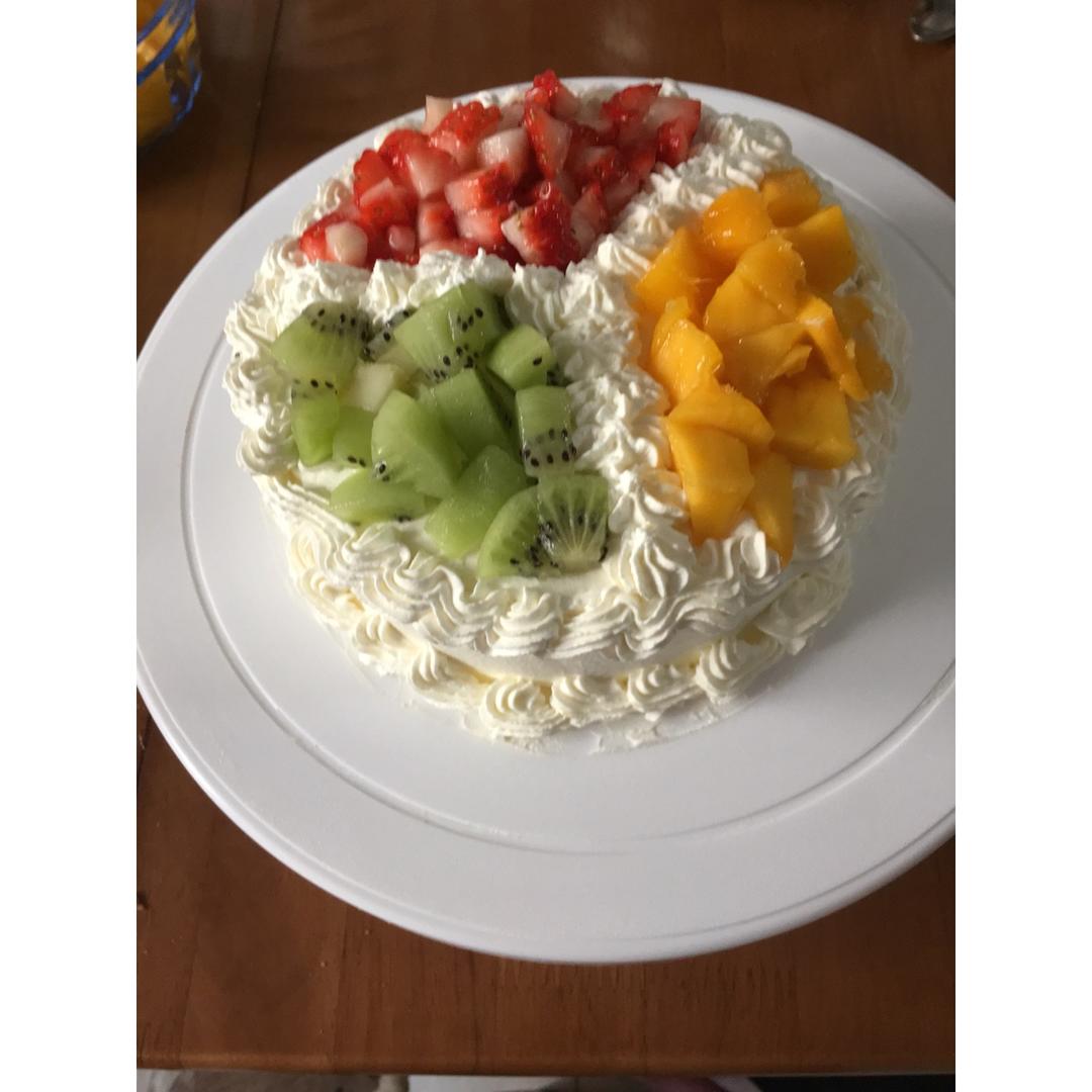 8寸水果生日蛋糕
