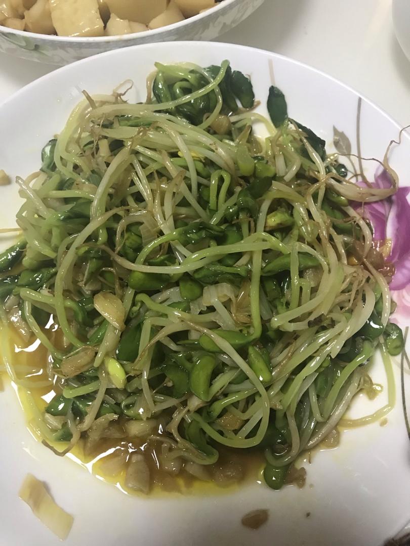 蒜香豆苗