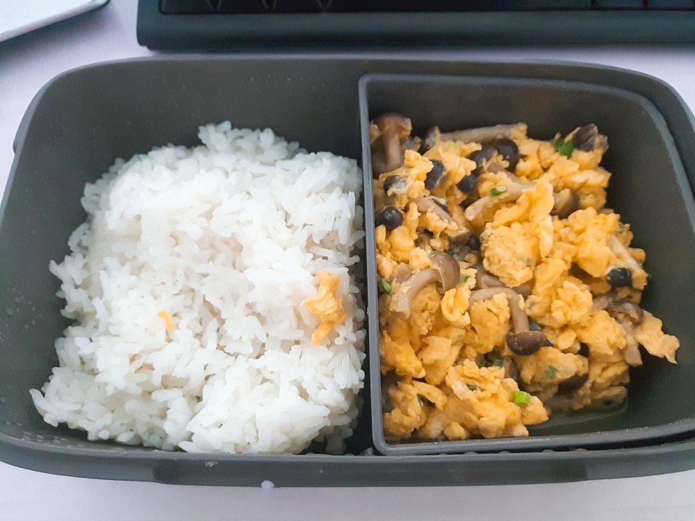 蟹味菇滑蛋