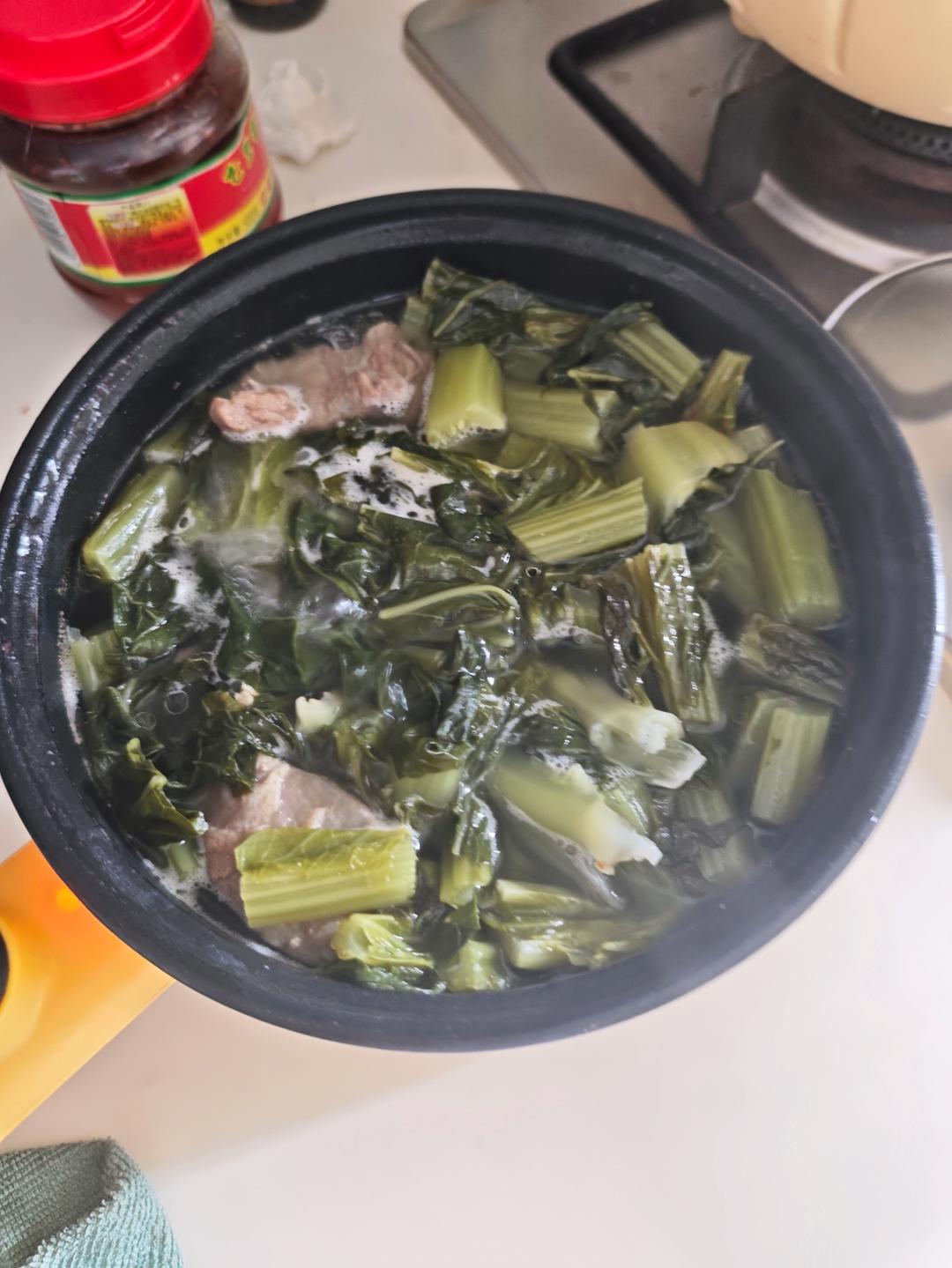 春菜排骨煲