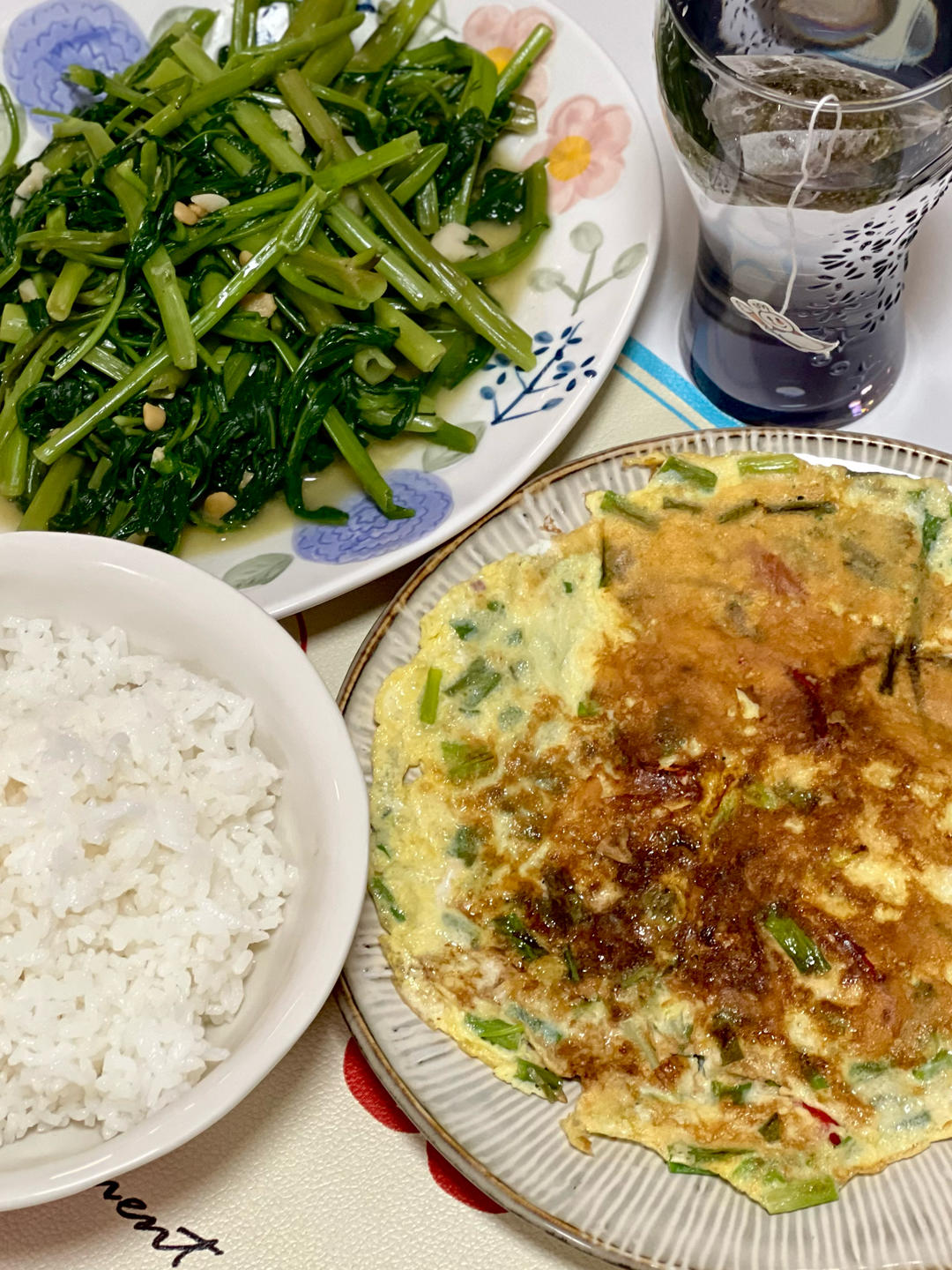 葱花煎蛋