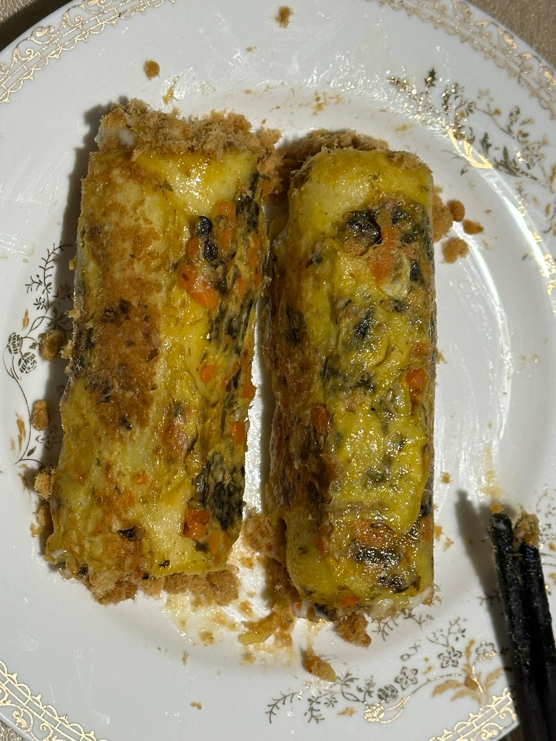 🌈不用烤箱❗️好吃到爆的肉松吐司卷