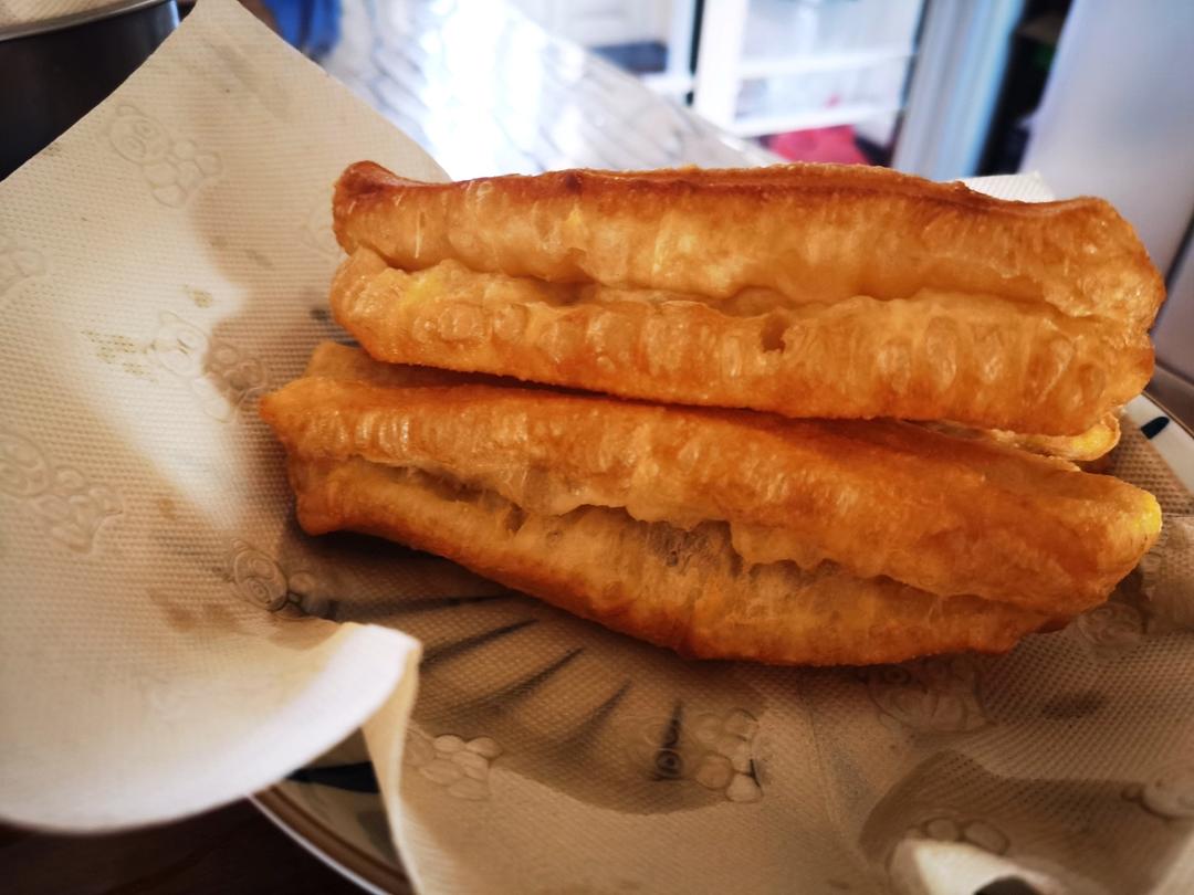 一次成功自制油条