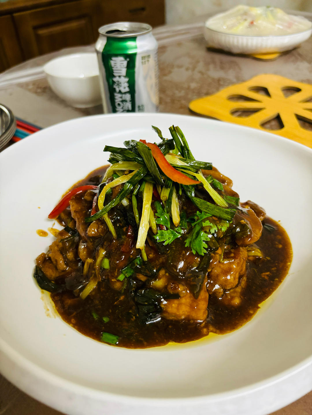 葱香香烤大排