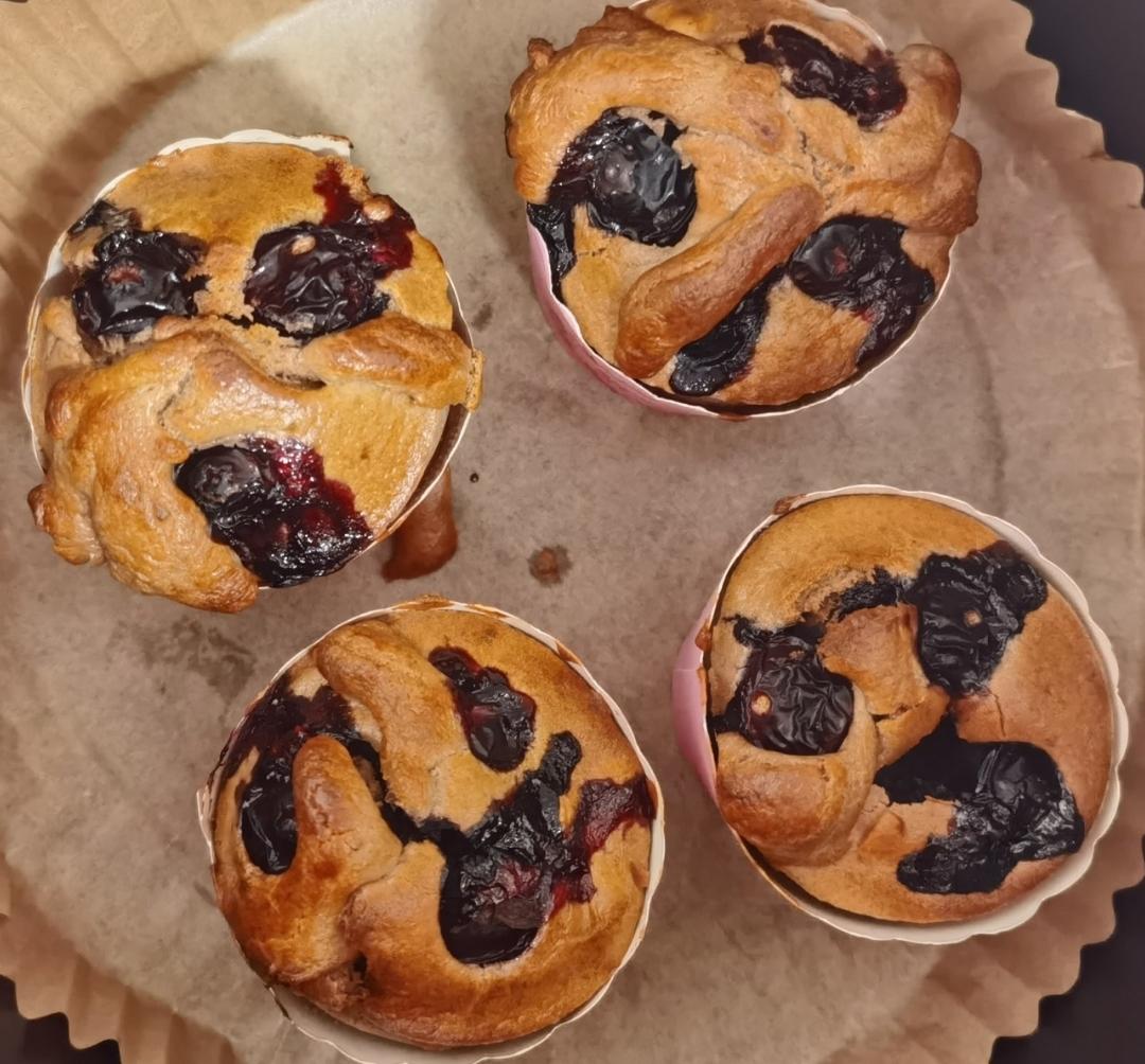 星巴克同款丨巧克力蘑菇头玛芬蛋糕丨免打发零失败