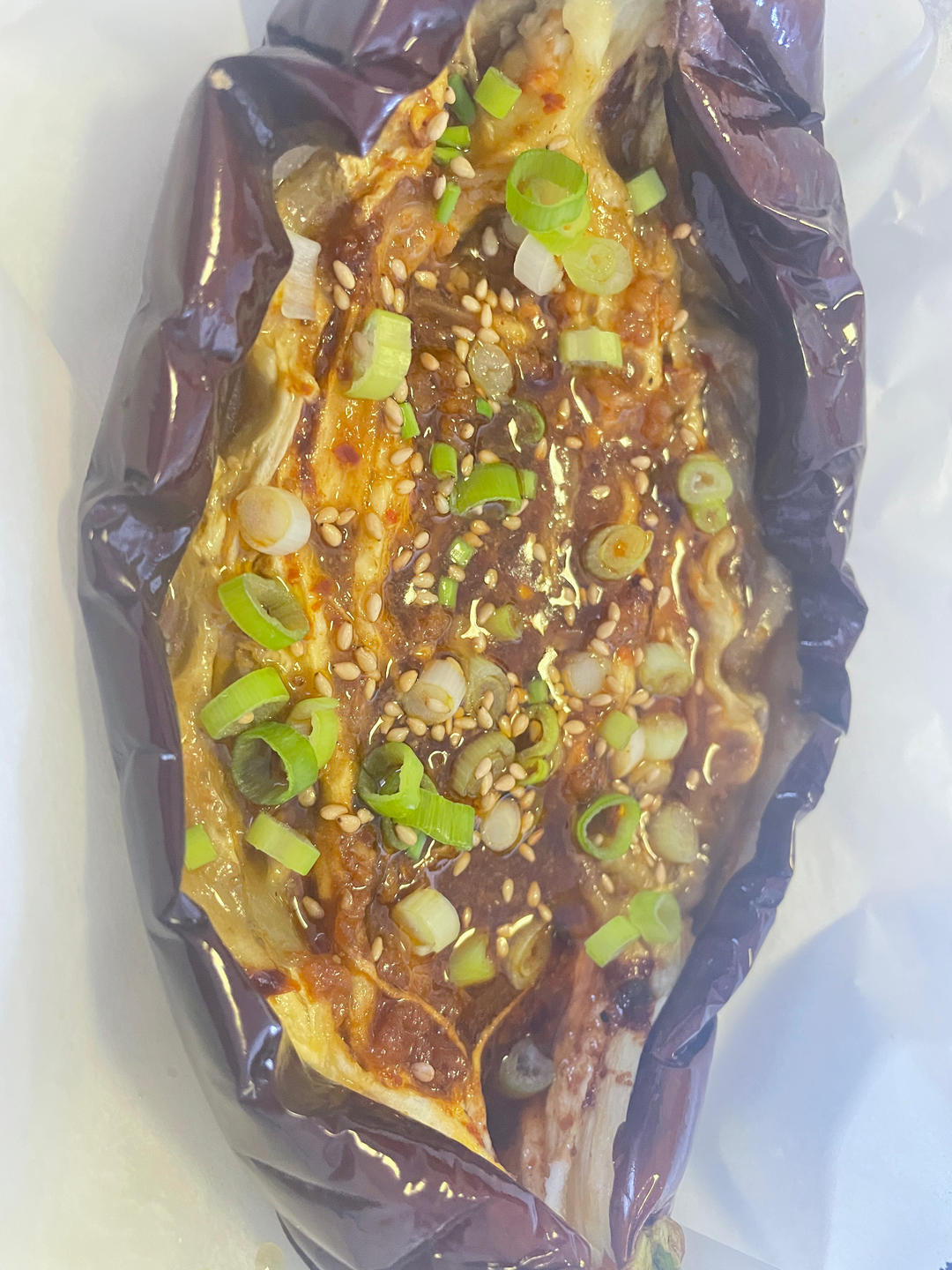 1:2:3，完美复刻烧烤摊（5分钟搞定烤茄子！）