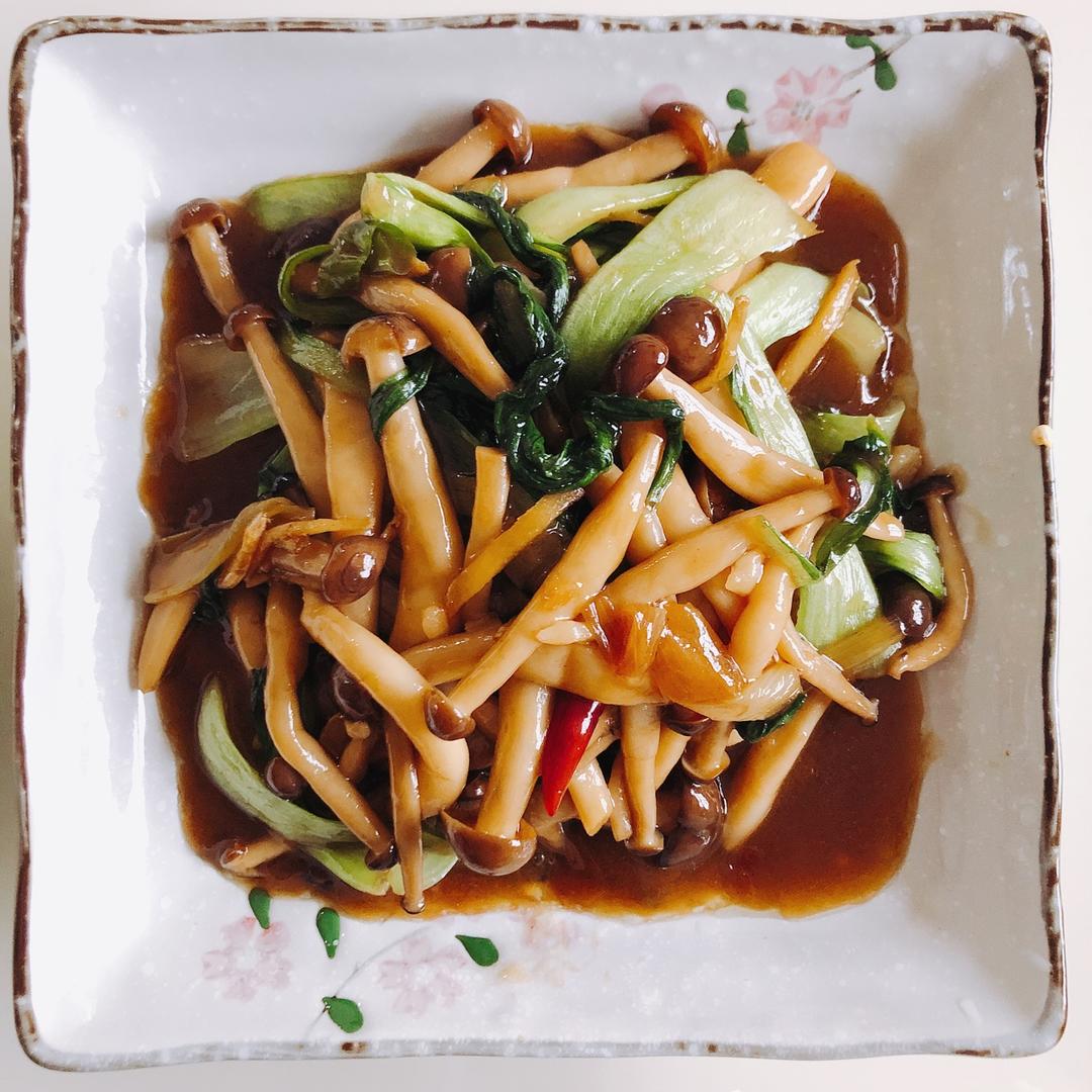 蟹味菇炒小油菜