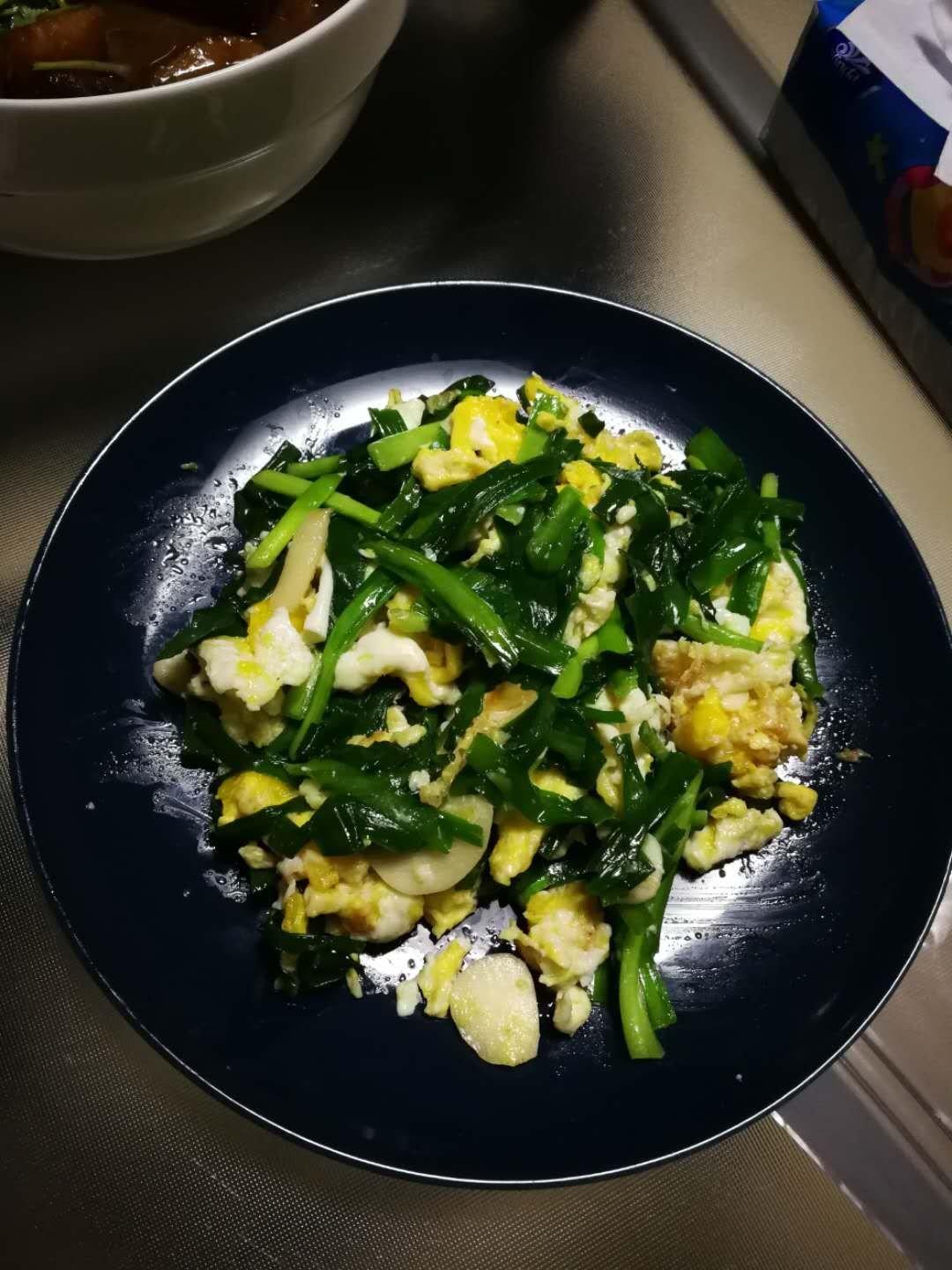 韭菜炒鸡蛋