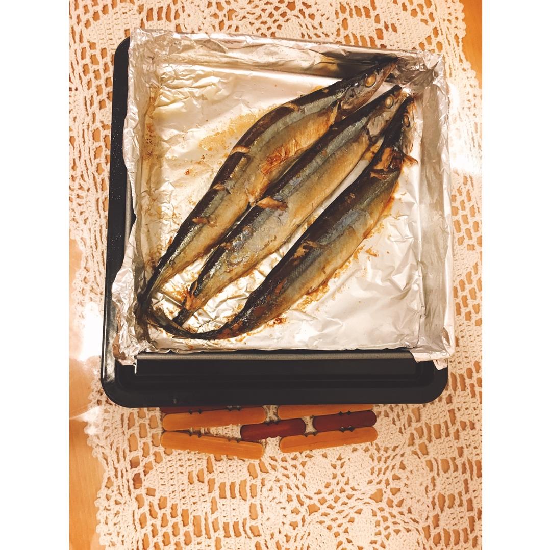 日本人教你做正宗料理之烤秋刀鱼
