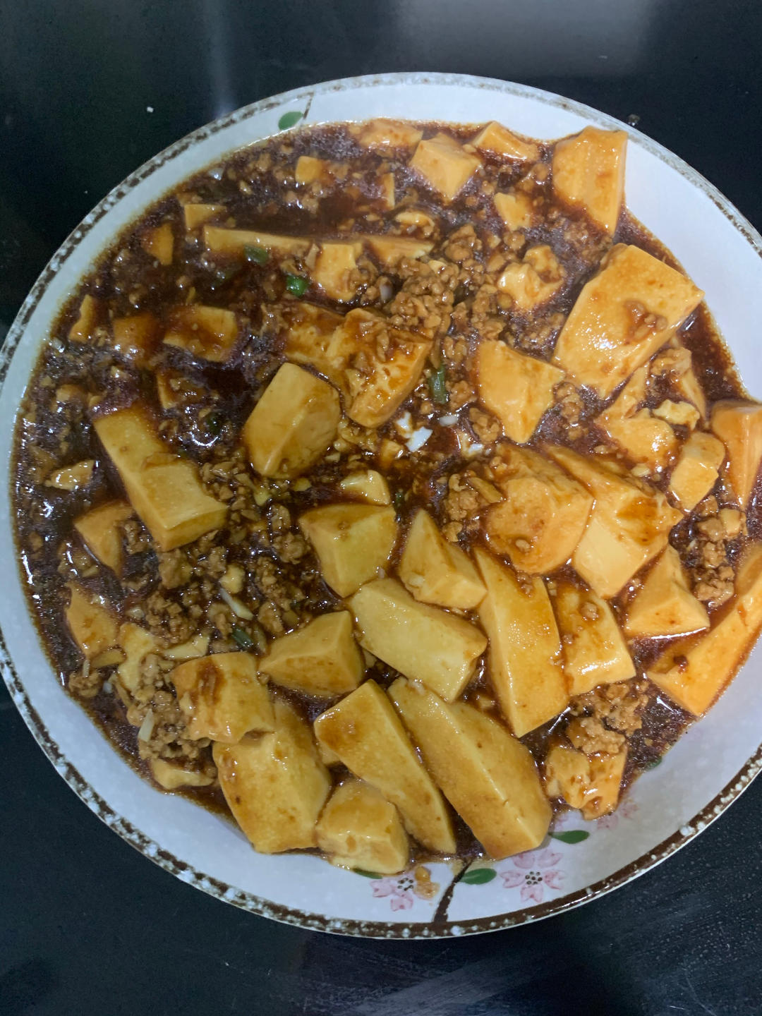 肉末豆腐