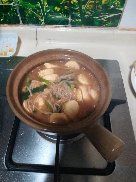 超级下饭菜--金针菇日本豆腐