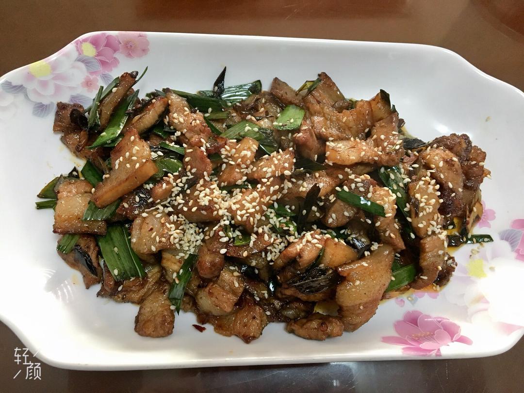 蒜苗回锅肉