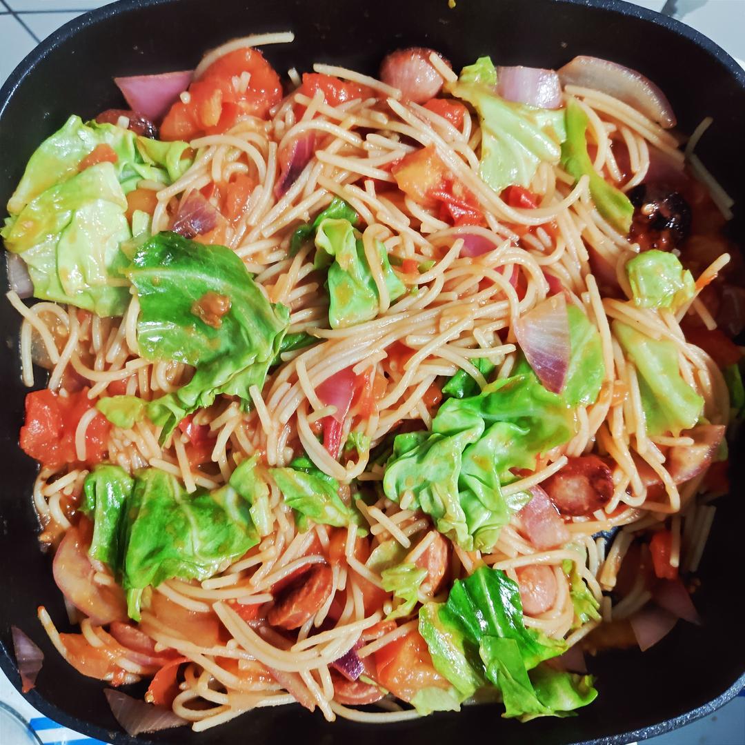 自从学会了这个意面，外面瞬间不香了～