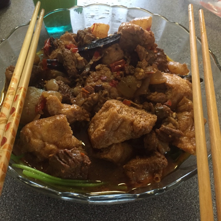 川味红油萝卜炖牛肉