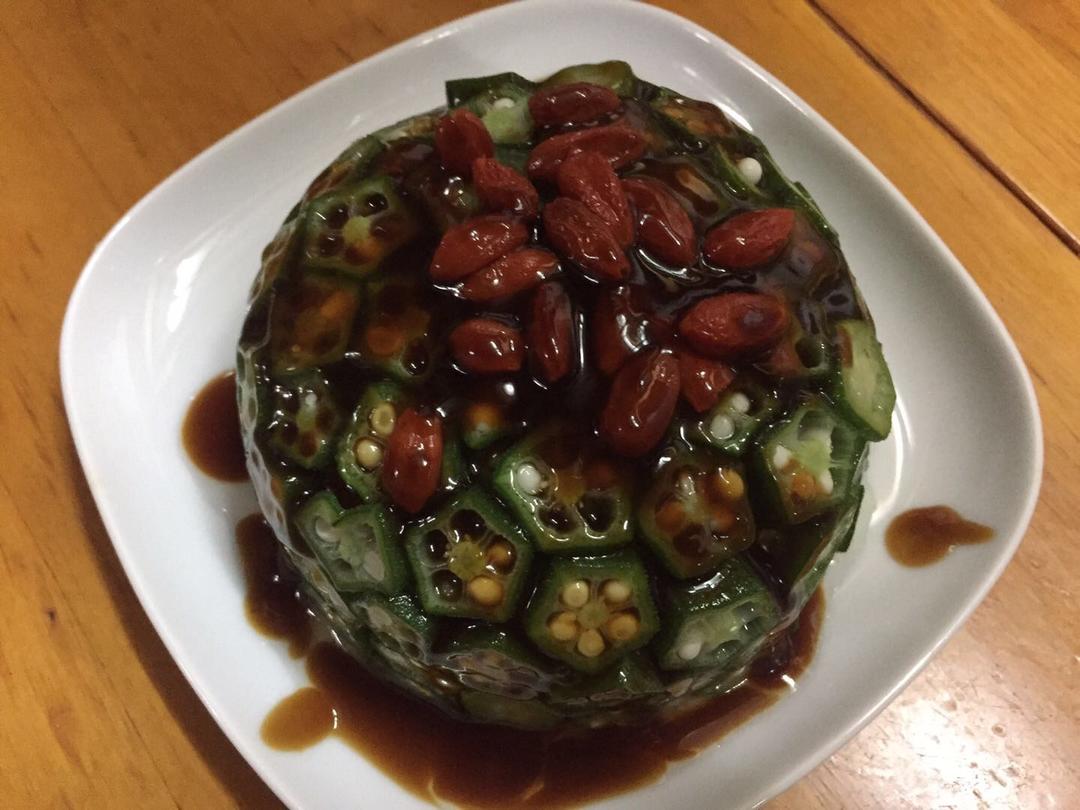 始于颜值，终于味道的——美味【秋葵土豆泥】