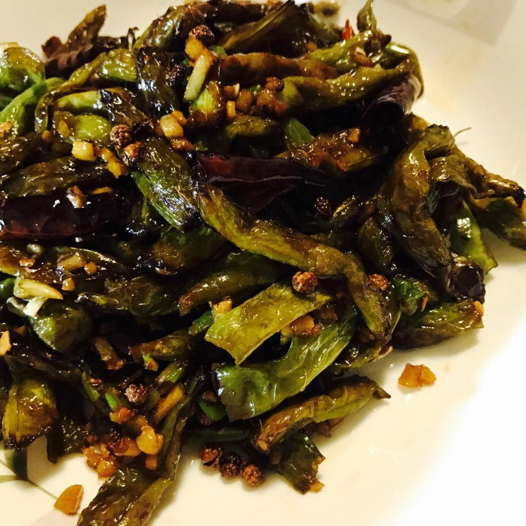 干煸豆角（素）