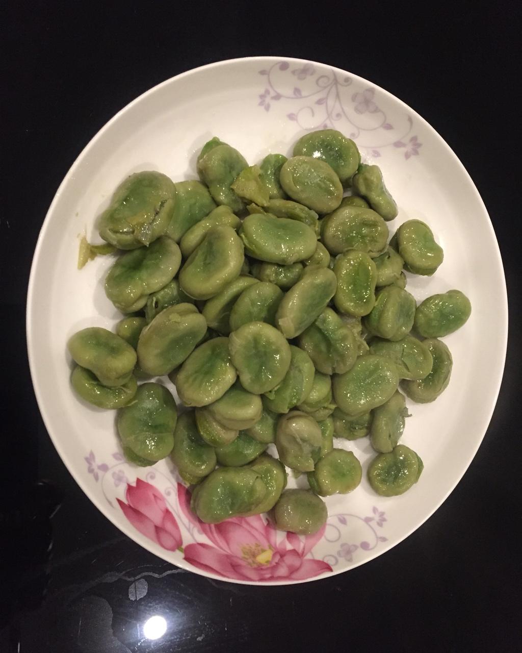 无比鲜美的葱油蚕豆
