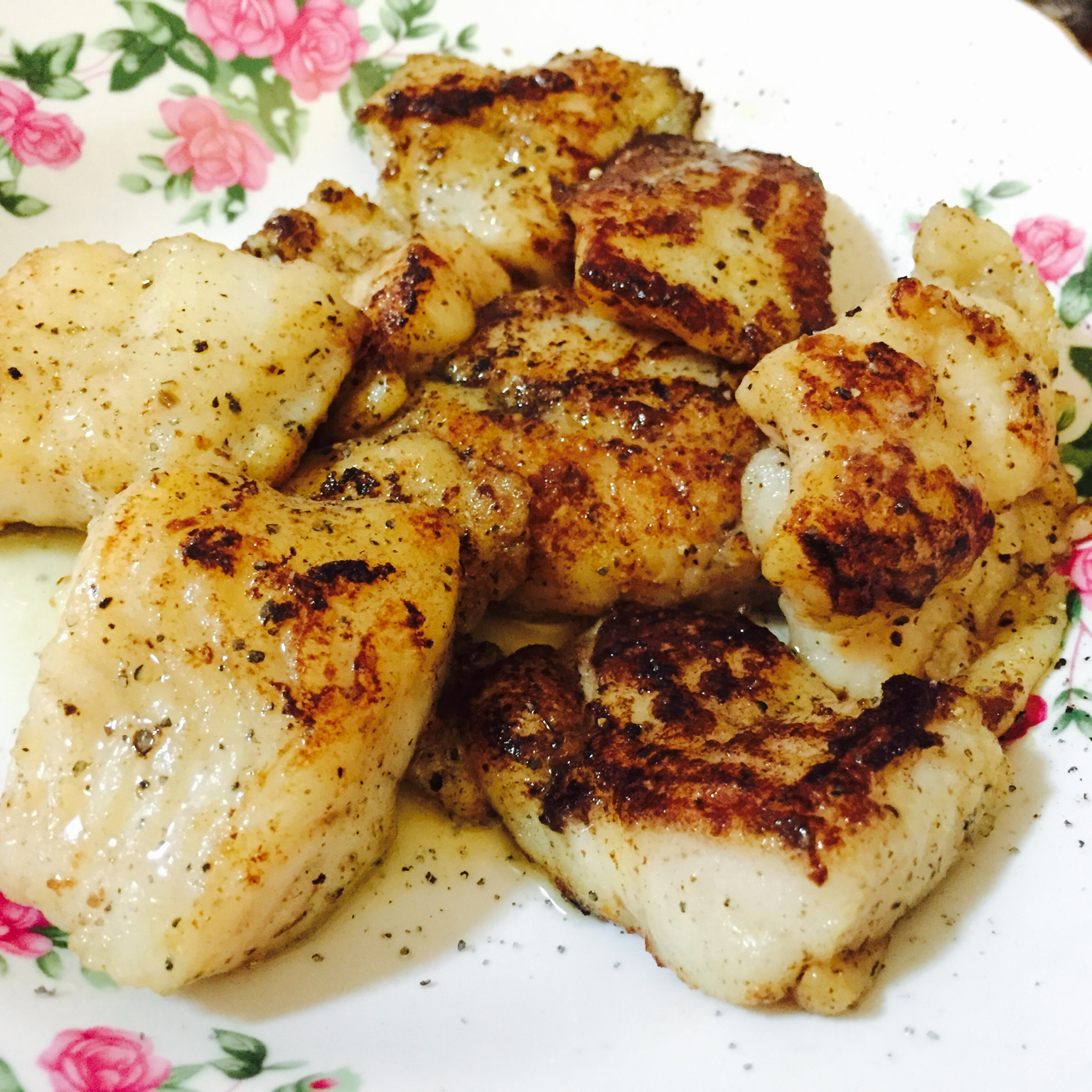 柠香罗勒煎龙利鱼