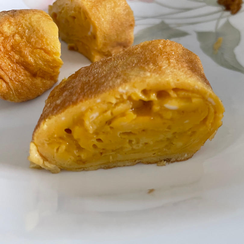 【日式鸡蛋卷】这样煎蛋，细嫩松软又好看！