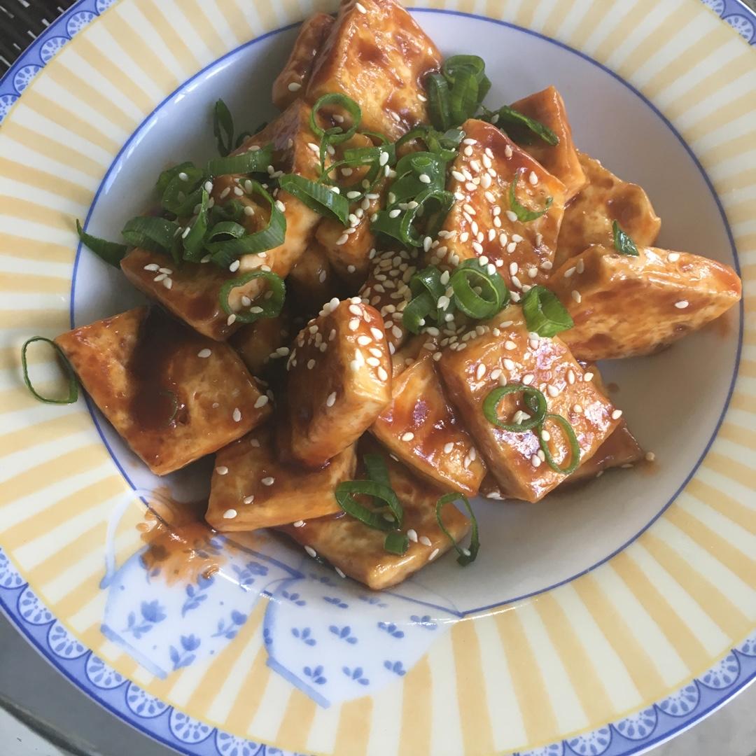 糖醋脆皮豆腐