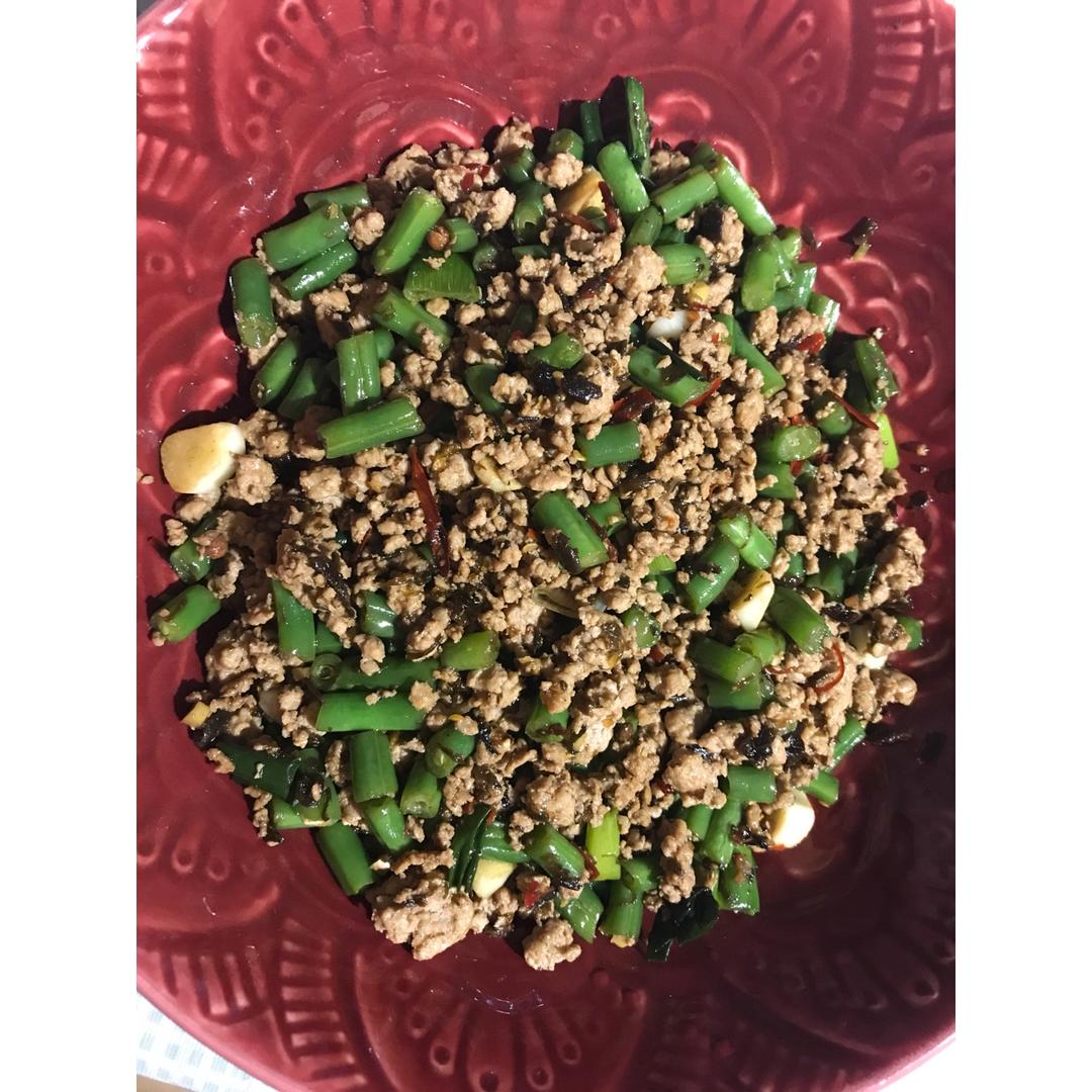 【橄榄菜四季豆】