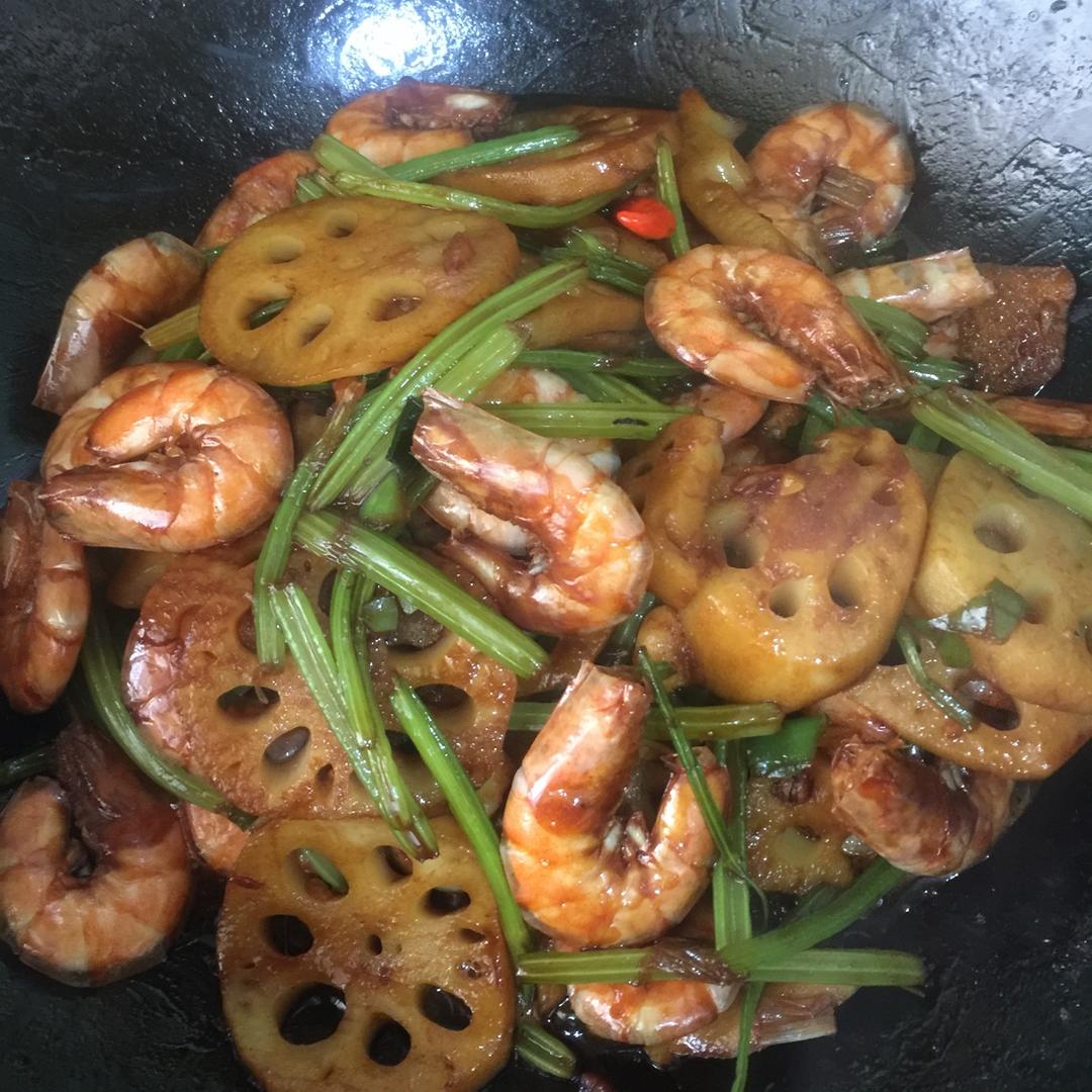 麻辣干锅虾