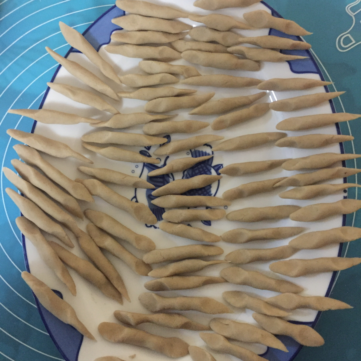 蘑菇莜面鱼鱼