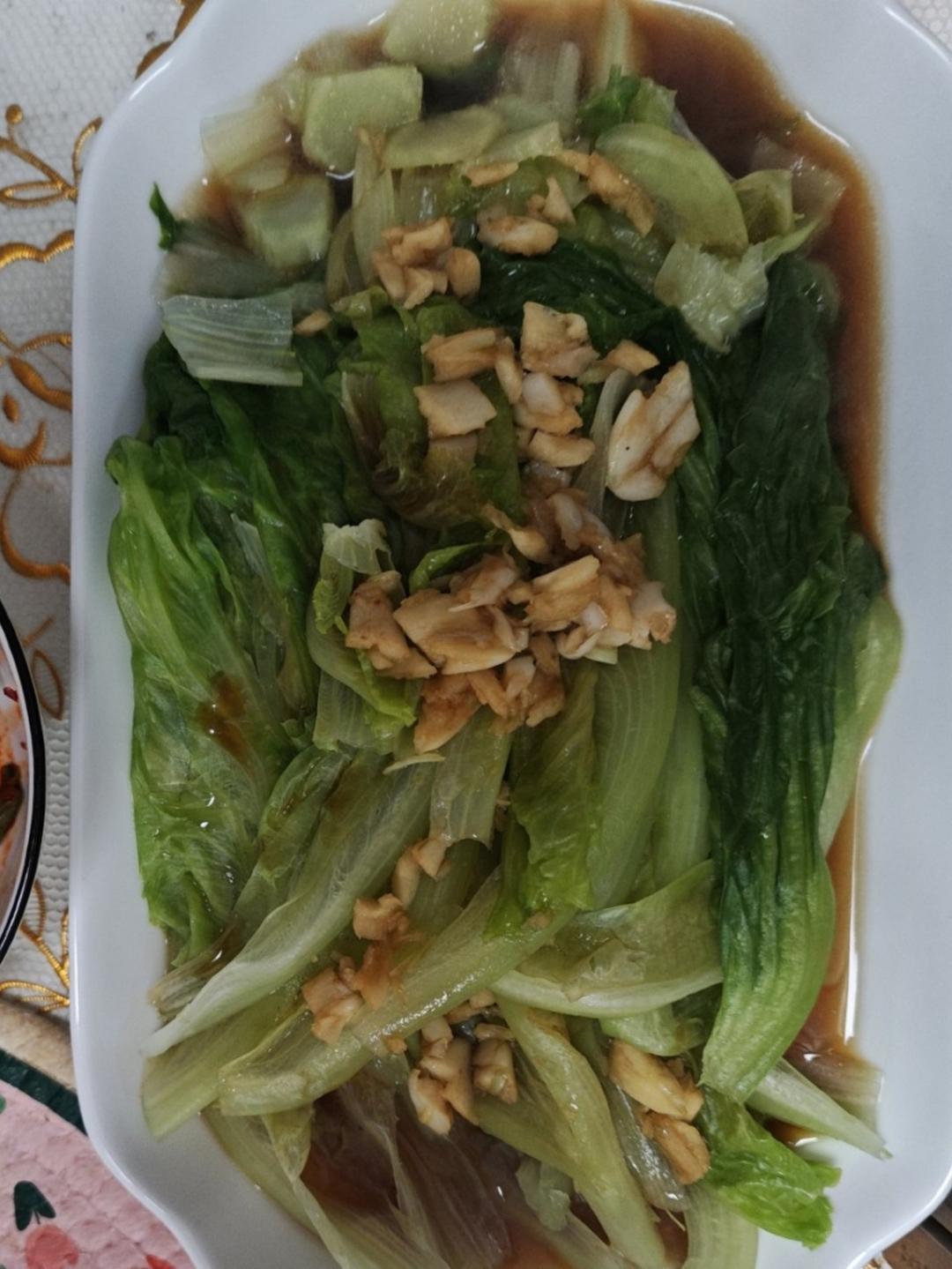 蚝油生菜
