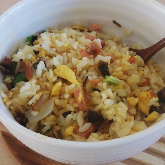 黄金火腿肠蛋炒饭