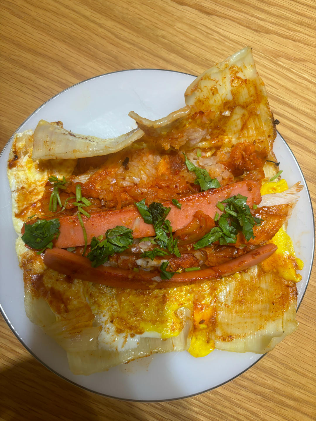 自制地摊烤冷面