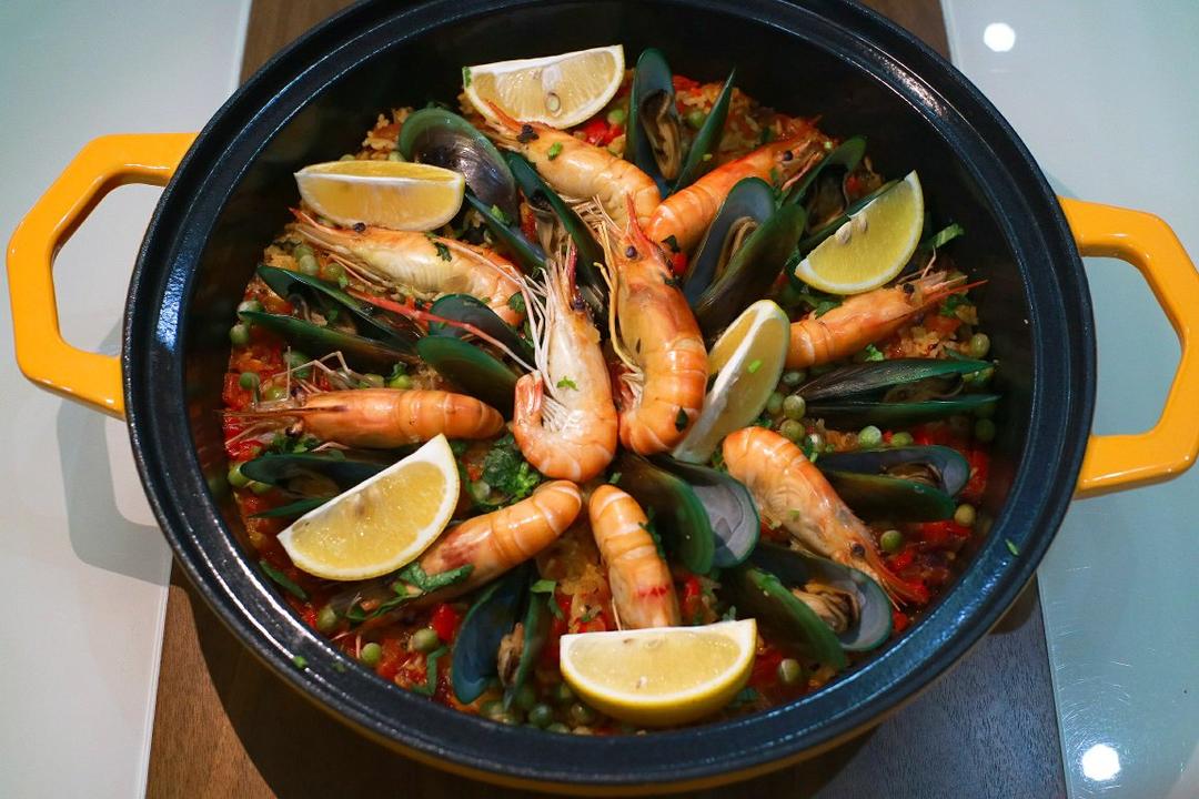 【曼食慢语】Seafood Paella 西班牙海鲜饭