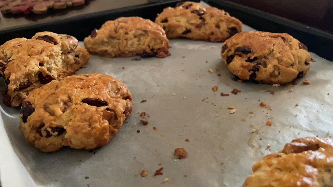 完胜星巴克的超美味酥脆司康 super easy crunched scone