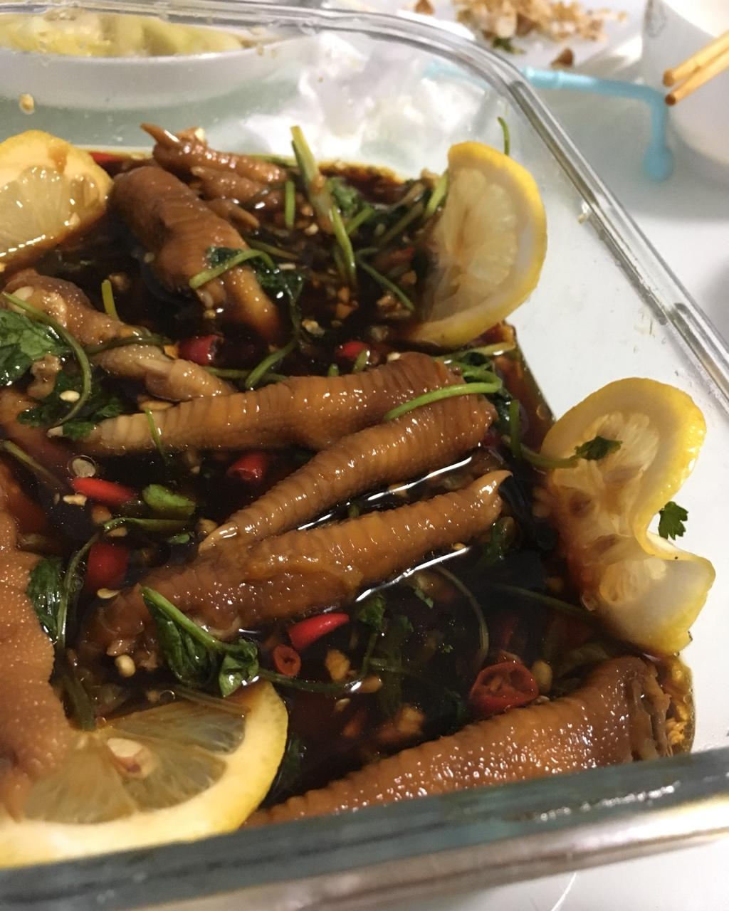 超好吃的🍋酸辣凤爪